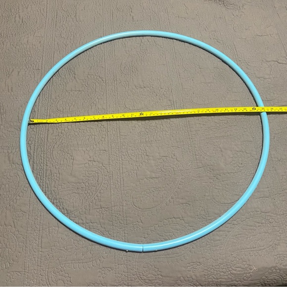 25” Teal Hula Hoop - Picture 7 of 7